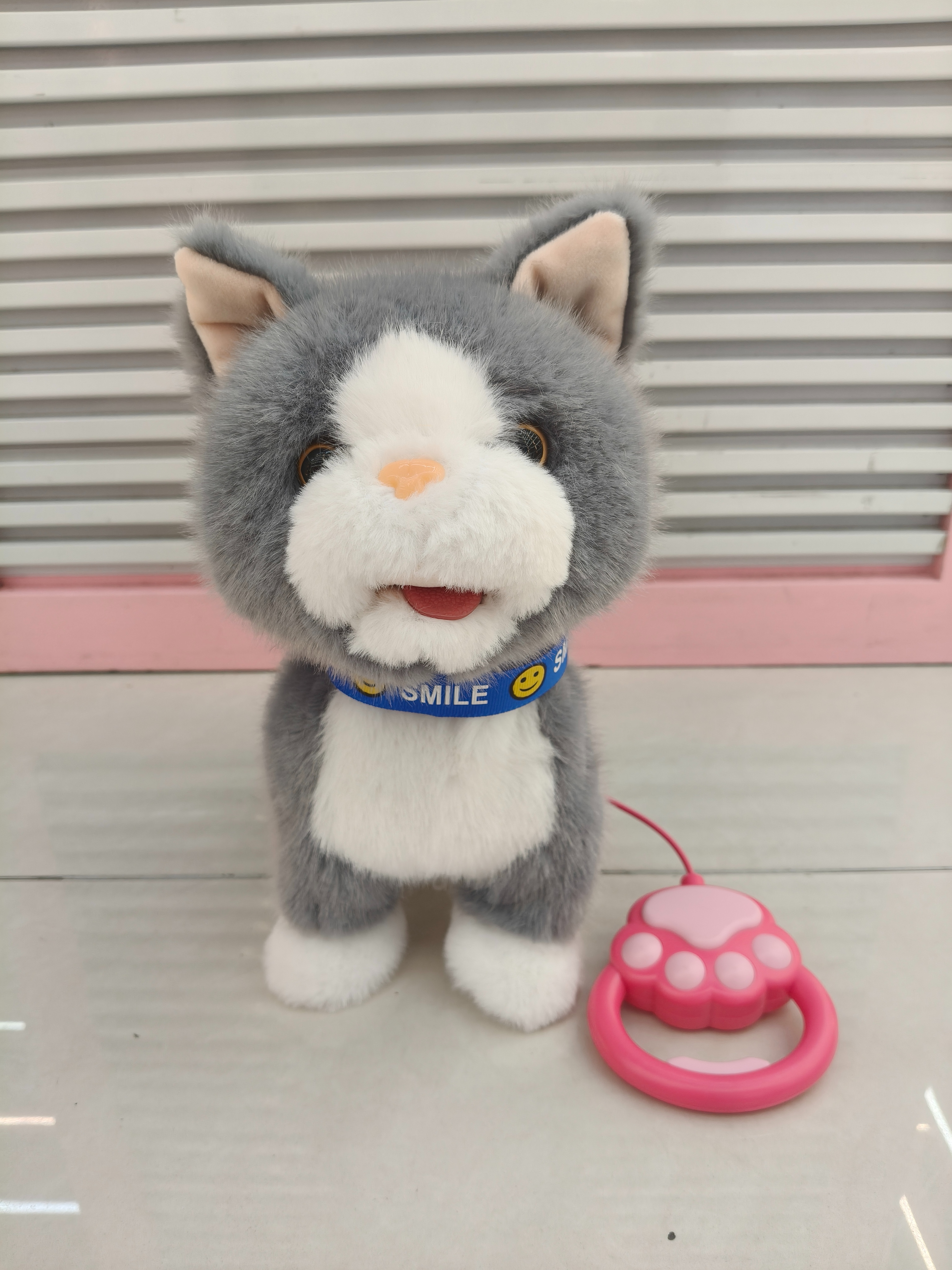 Simulated cat toy dolls, plush electric pets, can walk, sing and sing, children's birthday gifts Specification image