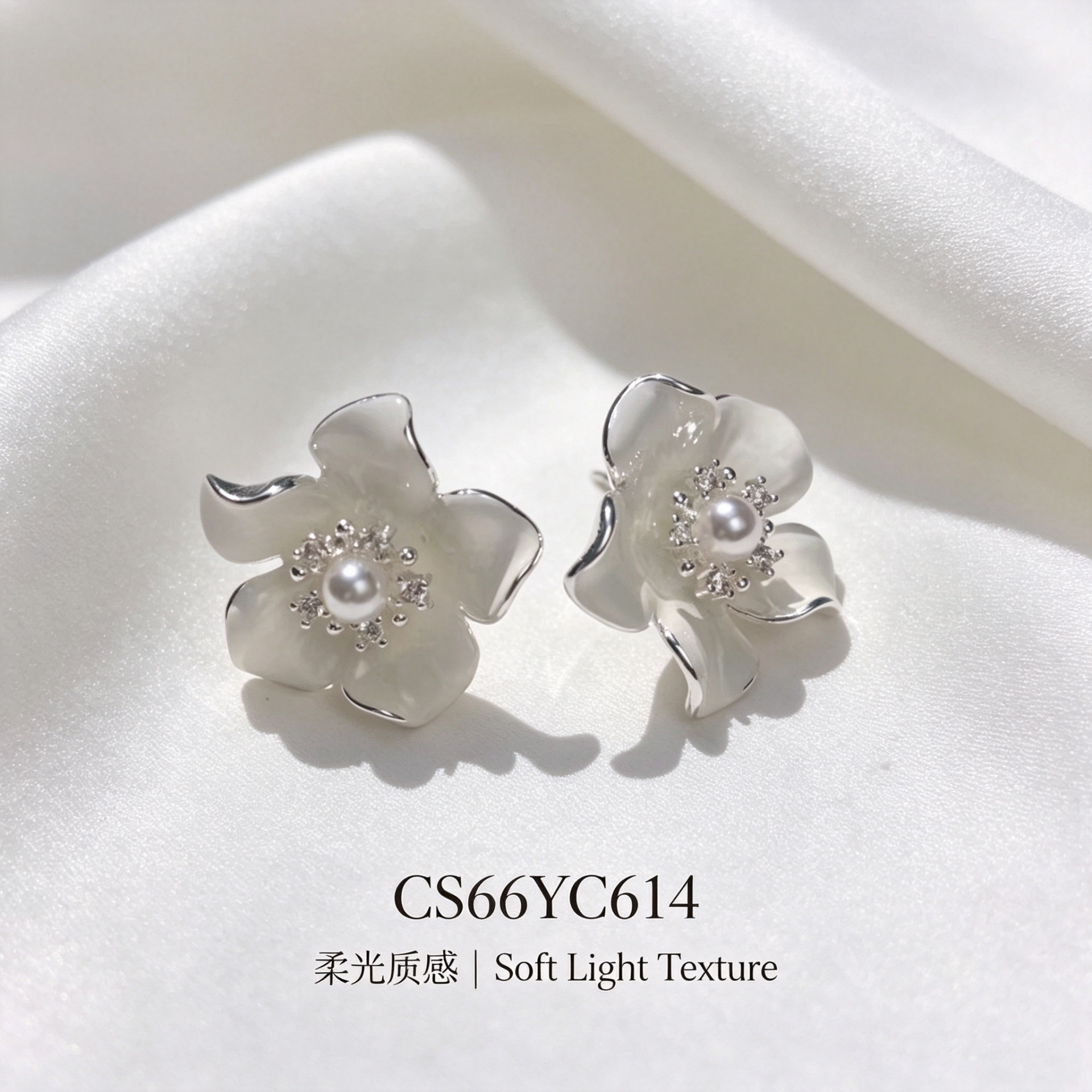 Chunshi Original Cross Ear Ring Earrings 925 Silver jewelry New Chinese-style earrings details Picture