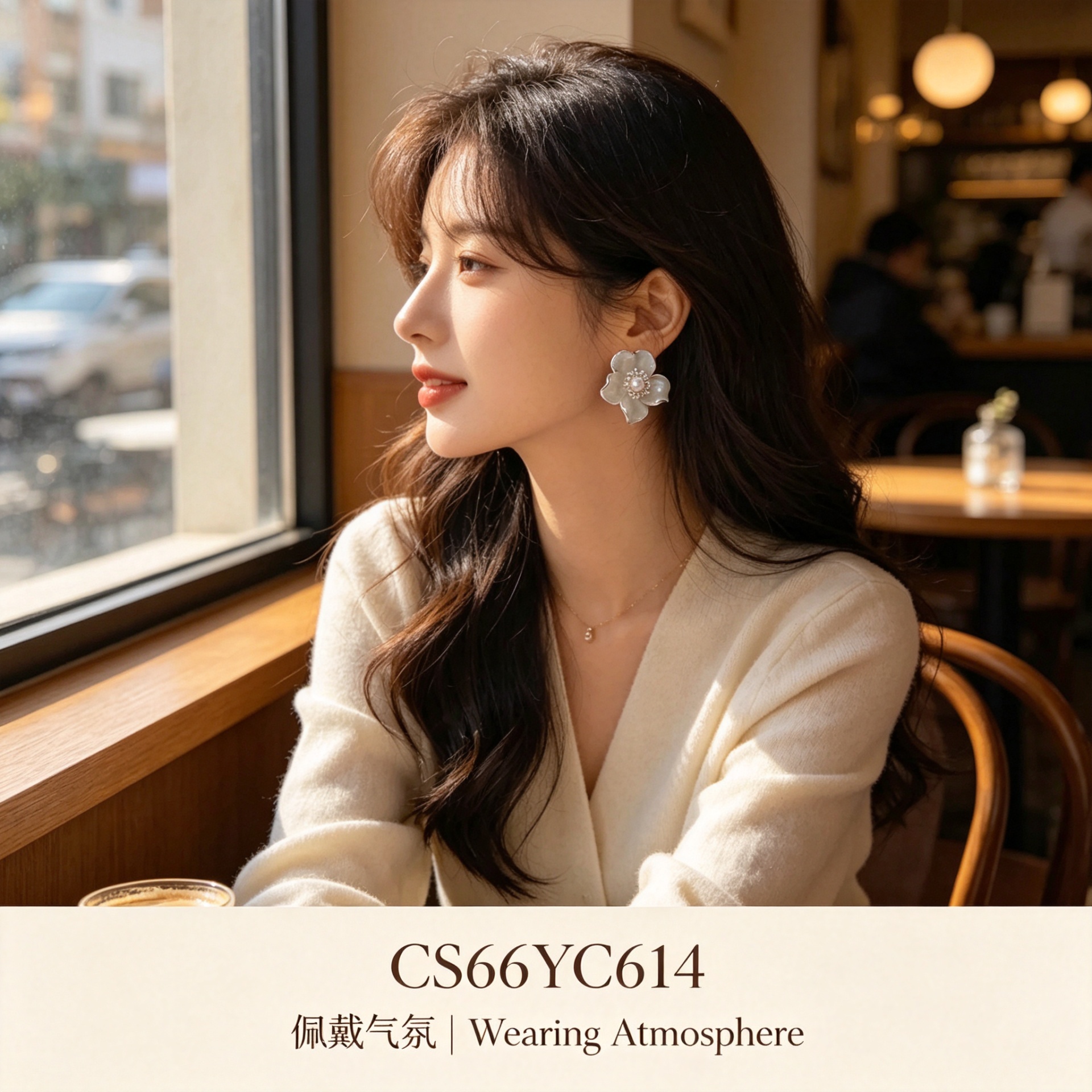 Chunshi Original Cross Ear Ring Earrings 925 Silver jewelry New Chinese-style earrings Application Scenario