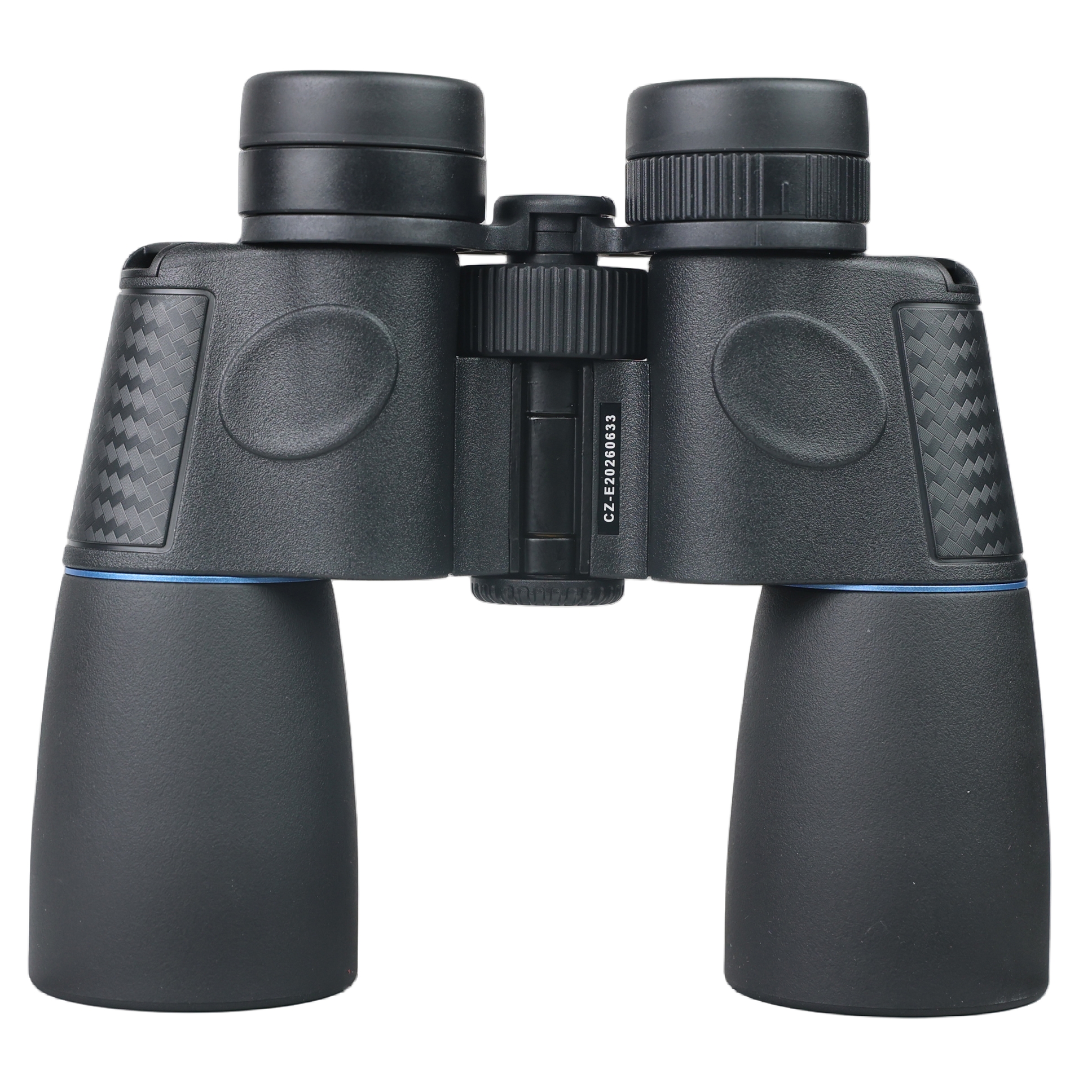 Black PVC anti-slip CZ15 high-power telescope 10*50 objective lens outdoor adventure bird-watching and star-gazing telescope details Picture