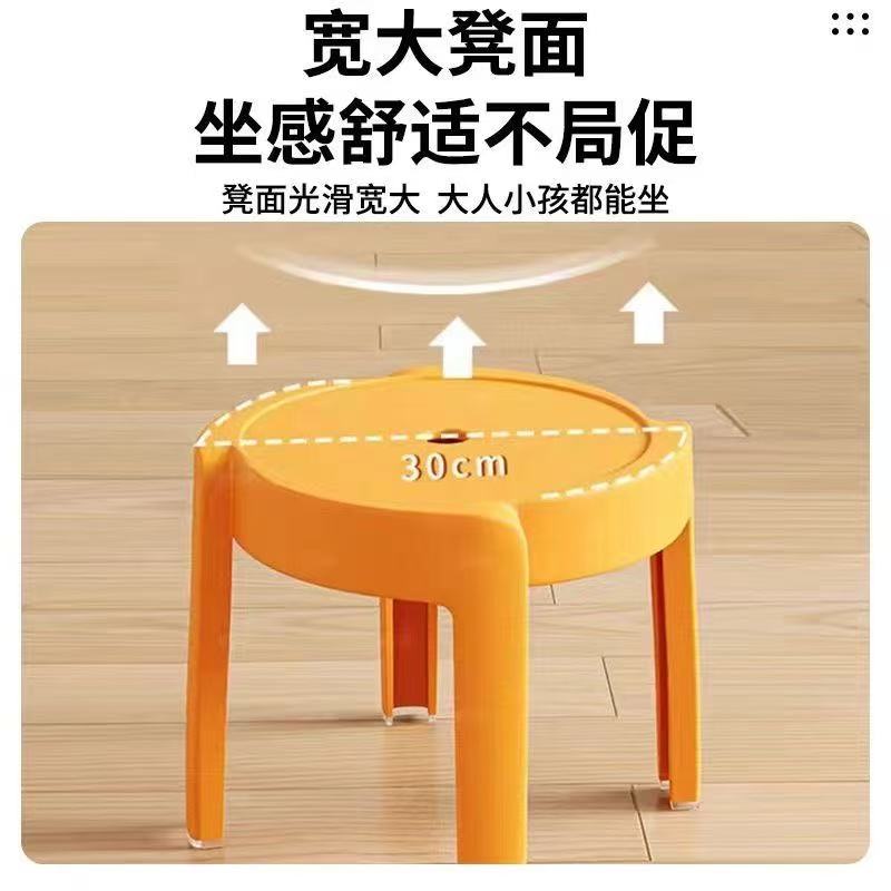 塑料靠背凳产品图