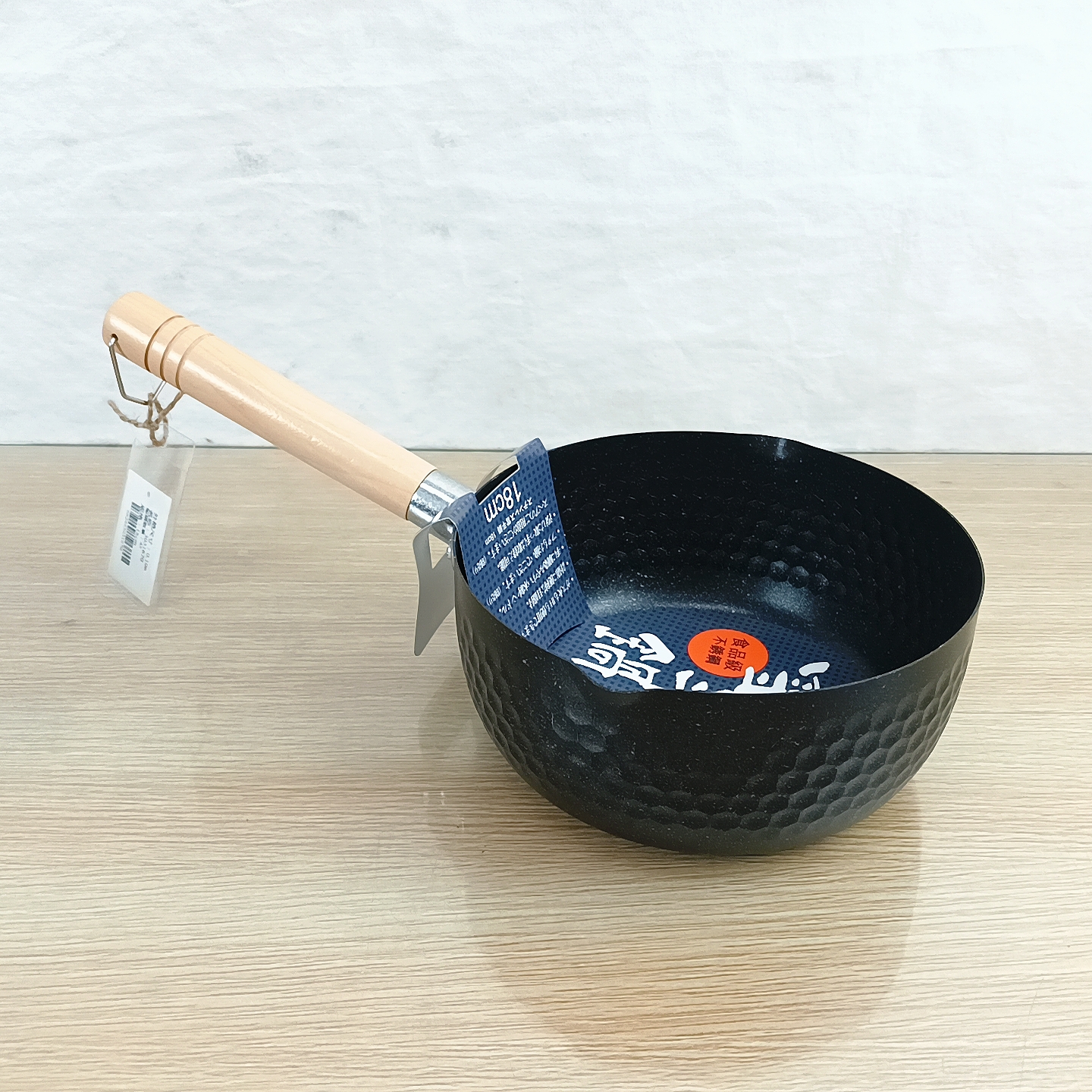 DF68244 Japanese hammer-patterned snow flat pot, multi-functional tourmaline non-stick pot, small milk pot, baby food pot, small pot, DF TRADINGHOUSE Specification image
