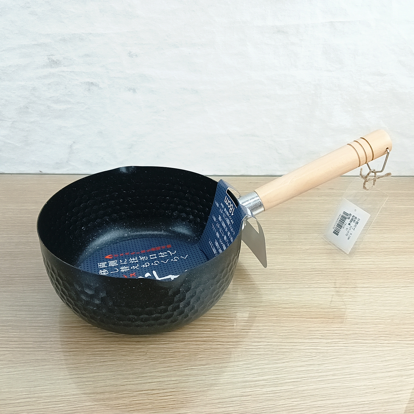 DF68244 Japanese hammer-patterned snow flat pot, multi-functional tourmaline non-stick pot, small milk pot, baby food pot, small pot, DF TRADINGHOUSE details Picture