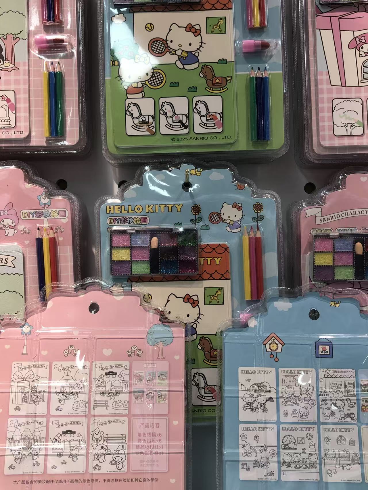 diy painting sets: Hello Kitty style and Melody style Specification image