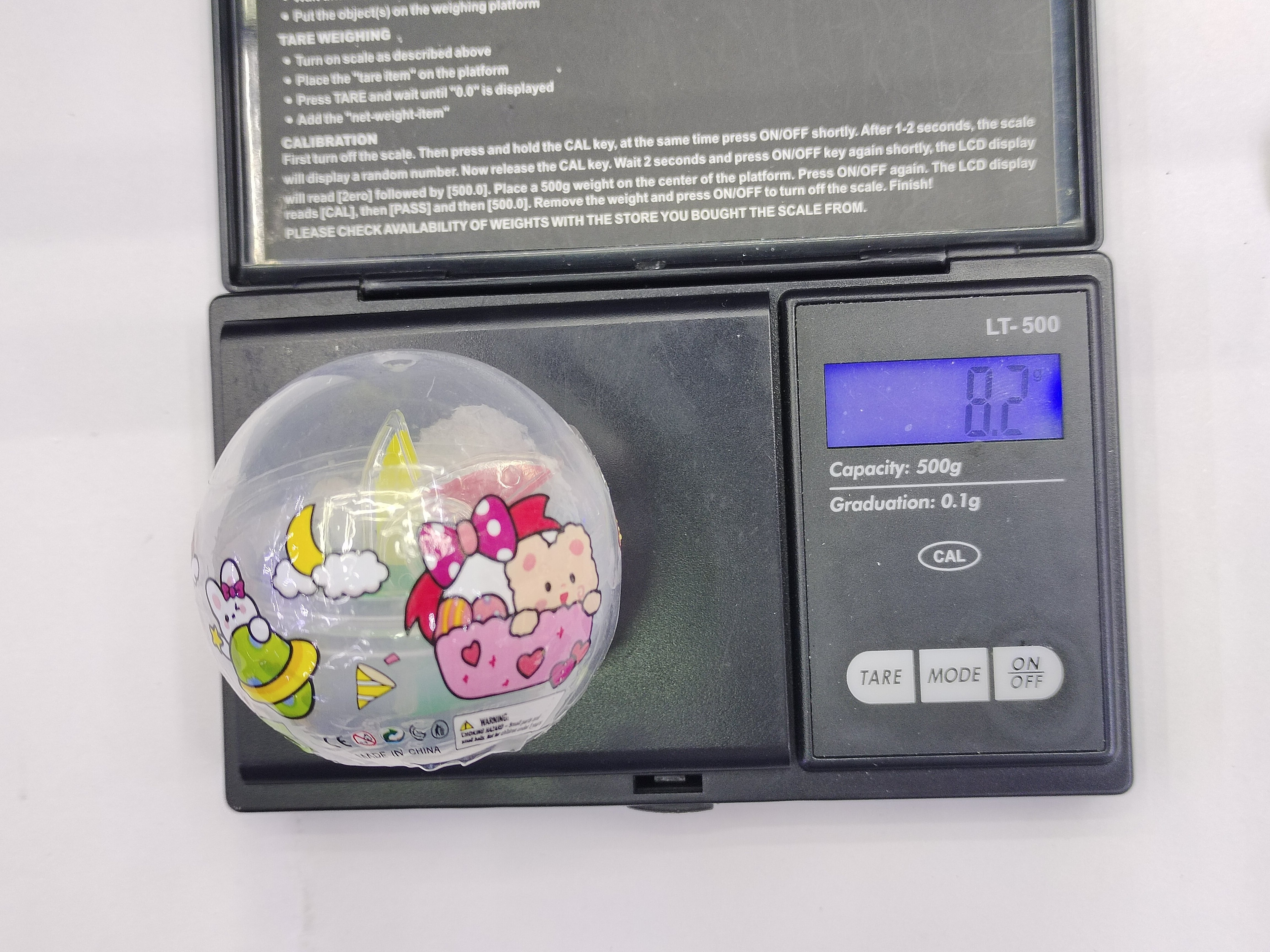 Small top toy 50mm gacha machine coin-operated ball Item Picture