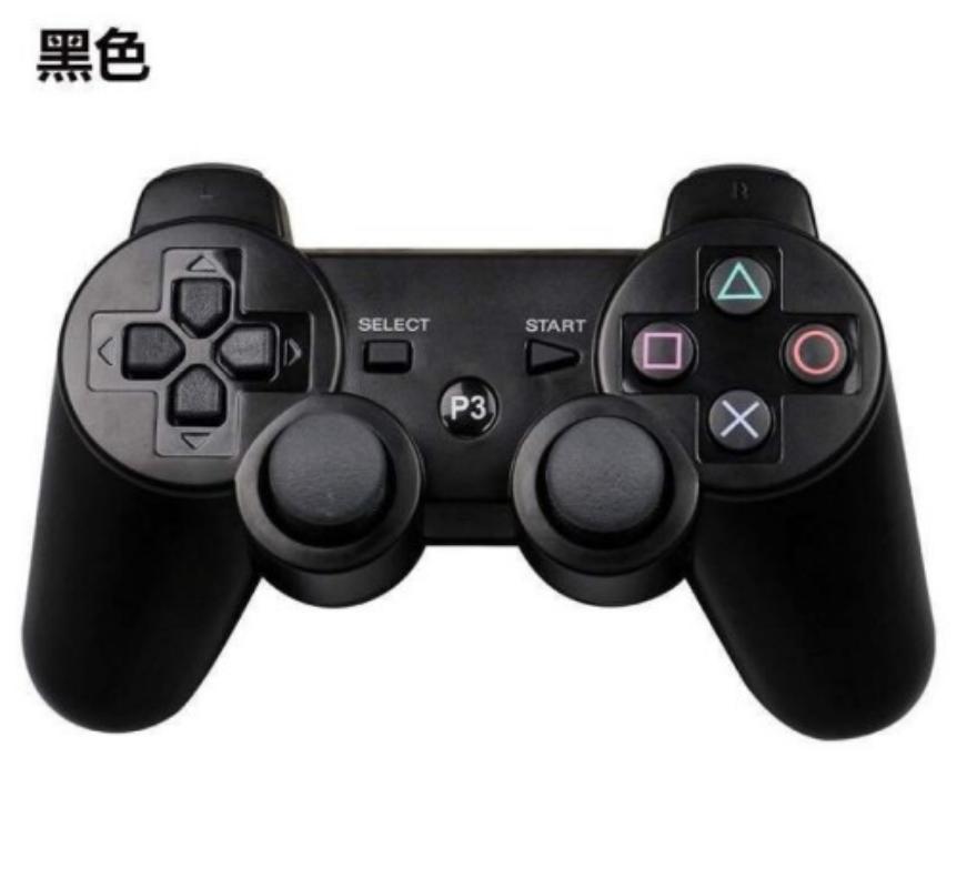 黑色 PS3蓝牙无线游戏手柄P3游戏控制器P3手柄PS3游戏手柄