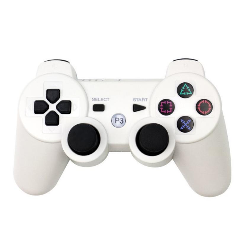 PS3蓝牙无线游戏手柄P3游戏控制器P3手柄PS3游戏手柄 白色