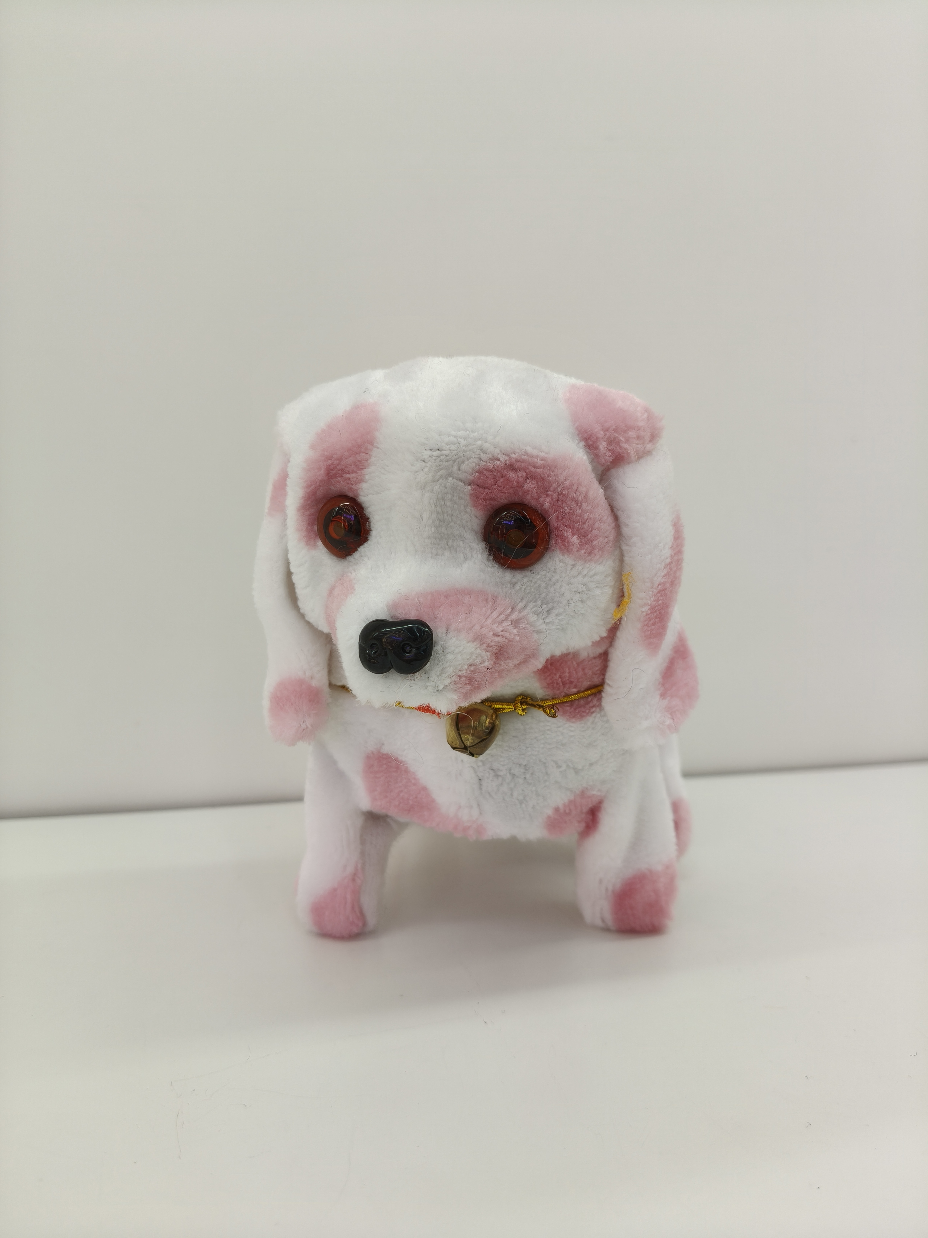 Dalmatian dogs can walk and bark. Multicolored puppy plush toys, children's toys, cute puppy toys Item Picture