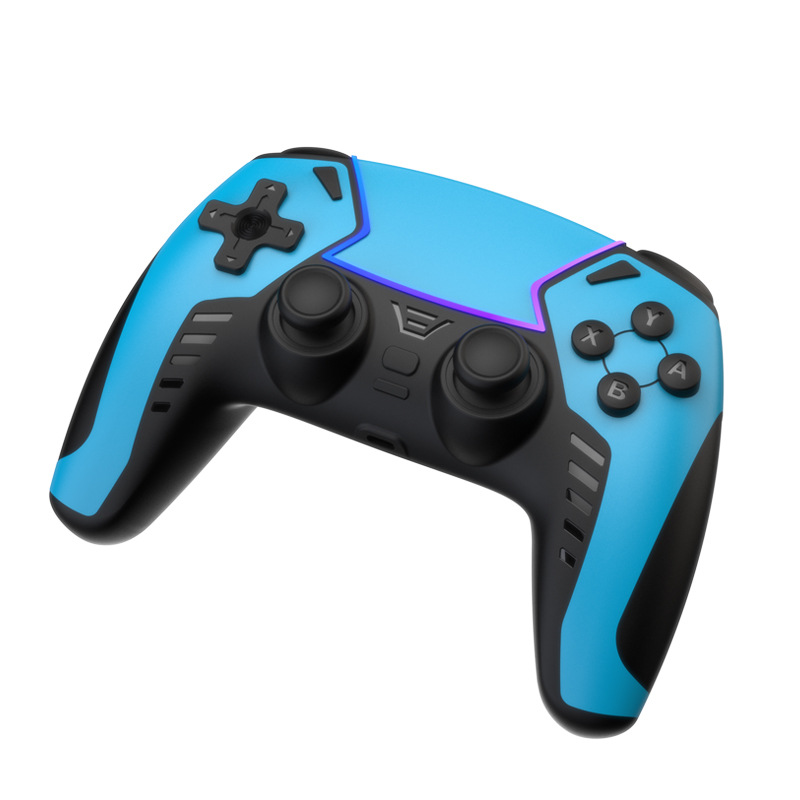蓝色游戏手柄专用指套 PS4手柄手机降温贴 游戏手指套