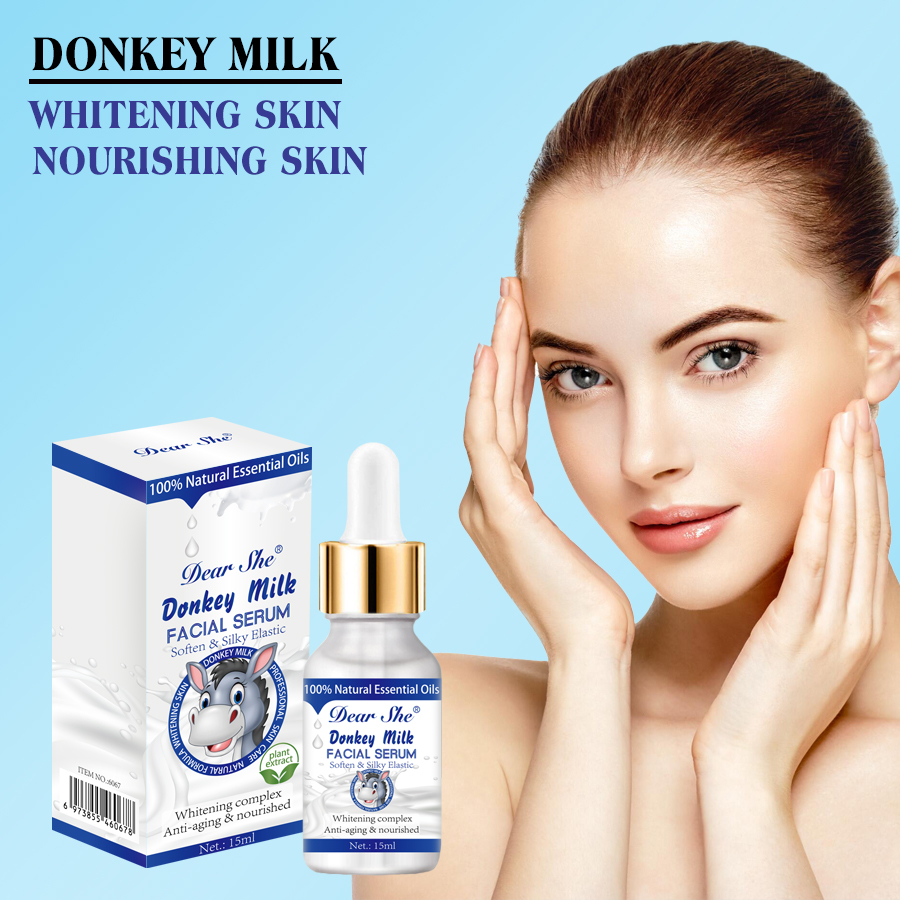 DEAR SHE Donkey Milk Essence Hydrates, Moisturizes, nourishes and brightening Factory Direct supply