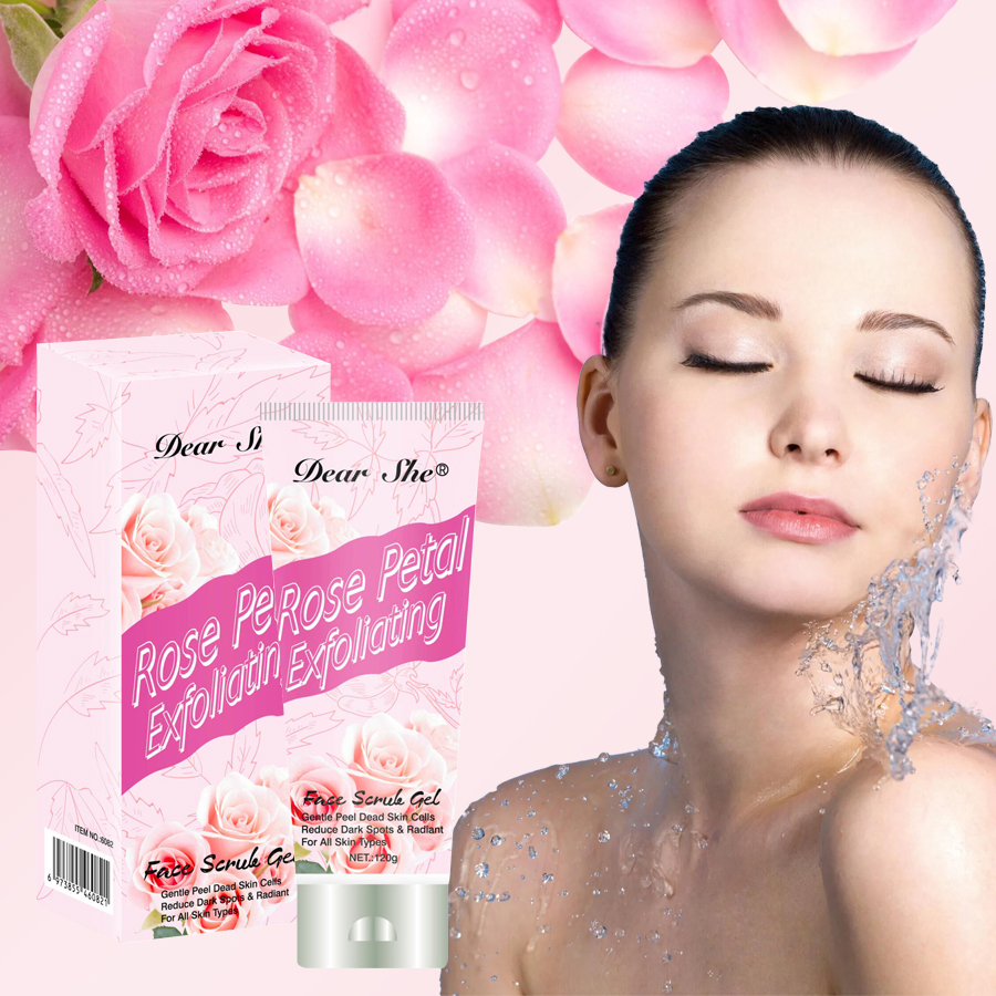 Dear She Rose Hydrating Moisturizing Cleansing Exfoliating Gel Cross-border Exclusive details Picture