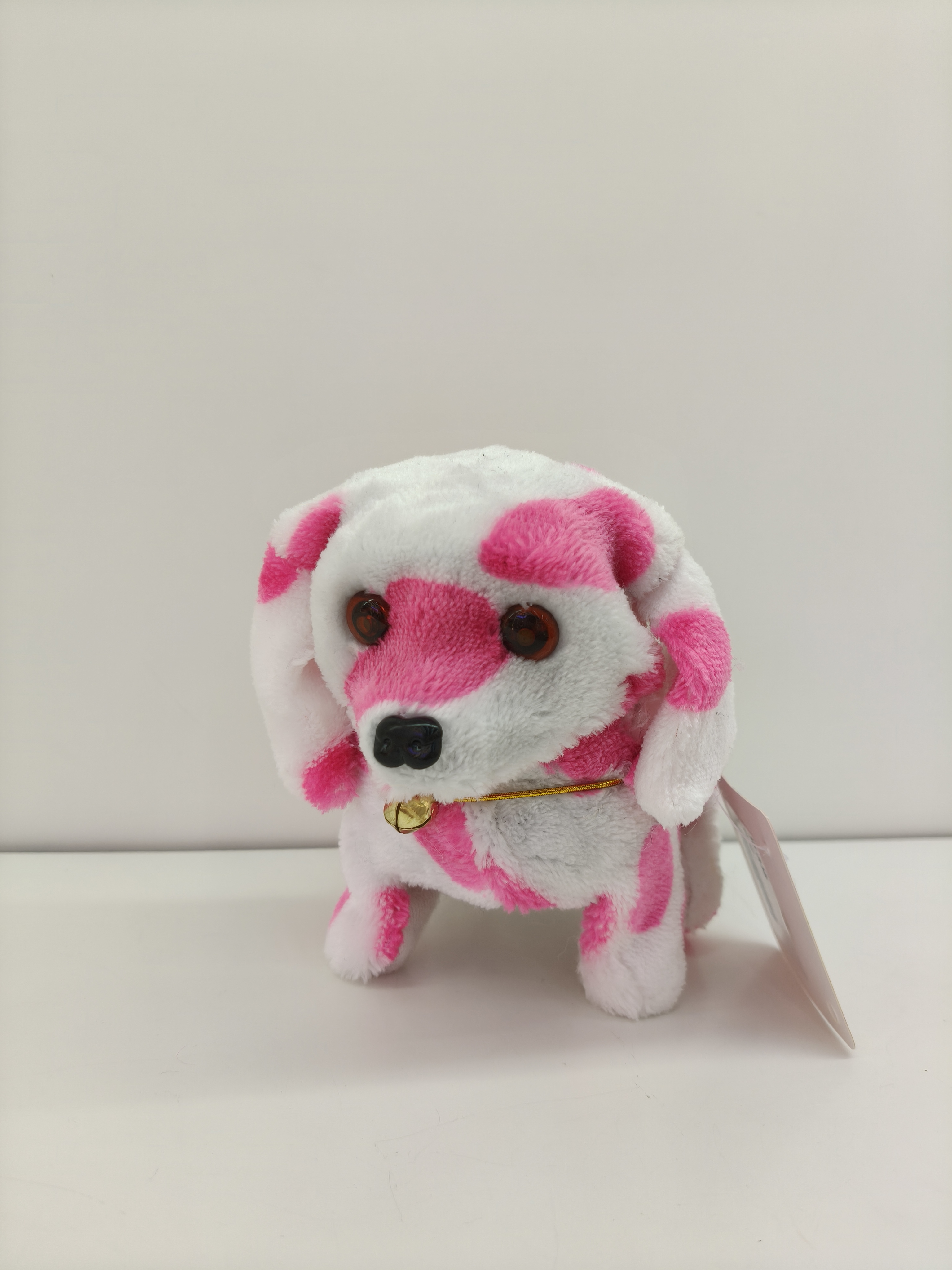 Dalmatian dogs can walk and bark. Multicolored puppy plush toys, children's toys, cute puppy toys Specification image
