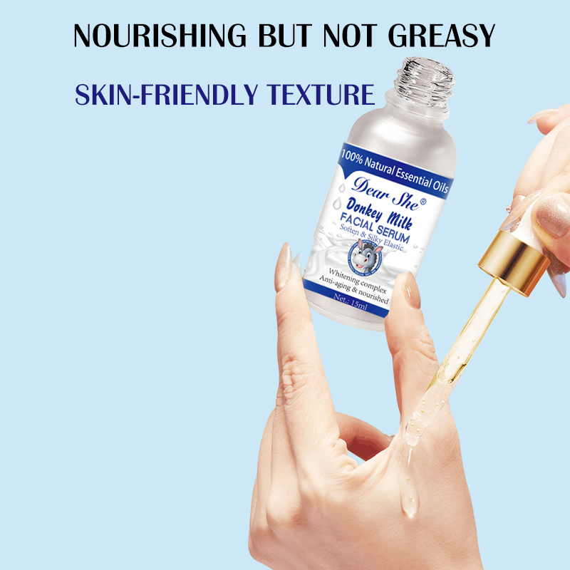 DEAR SHE Donkey Milk Essence Hydrates, Moisturizes, nourishes and brightening Factory Direct supply Specification image