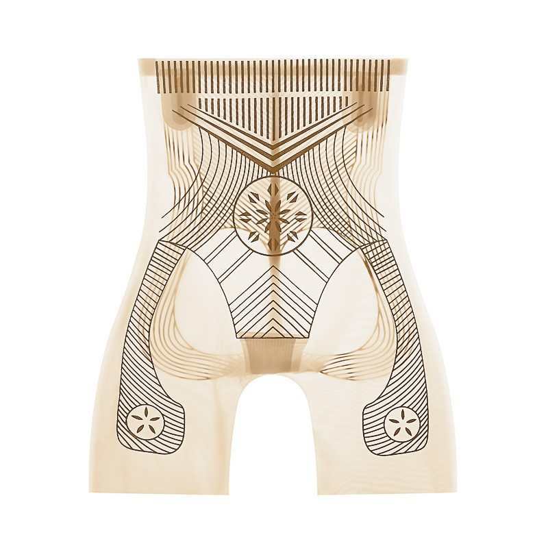 09# Ice Silk Traceless High-waisted, waist-cinching and hip-lifting Pants, Shaping Women, anti-glare floating Pants, Summer Light and Safe Pants, Shaping Pants QNI Application Scenario
