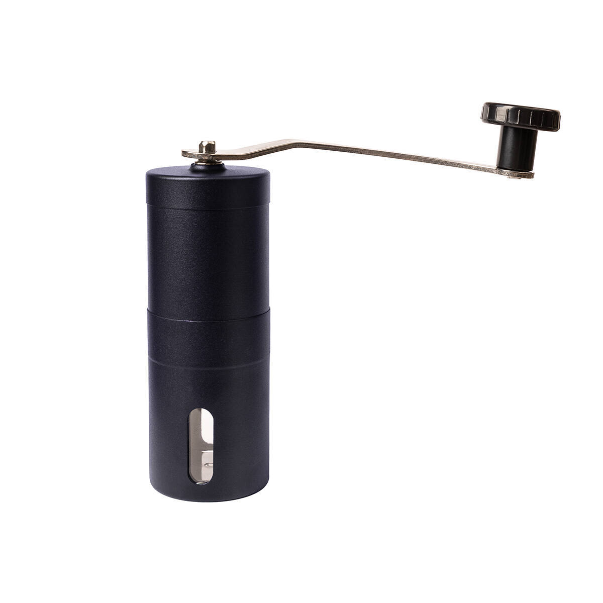 Portable hand-cranked coffee grinder, 304 stainless steel, small household hand-cranked Italian outdoor portable grinder, hand-cranked coffee grinder Item Picture
