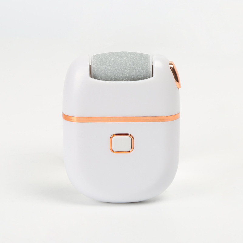 Electric foot masser, a perfect tool for foot care and dead skin removal. It's a household automatic charging foot masser for removing calluses and foot care