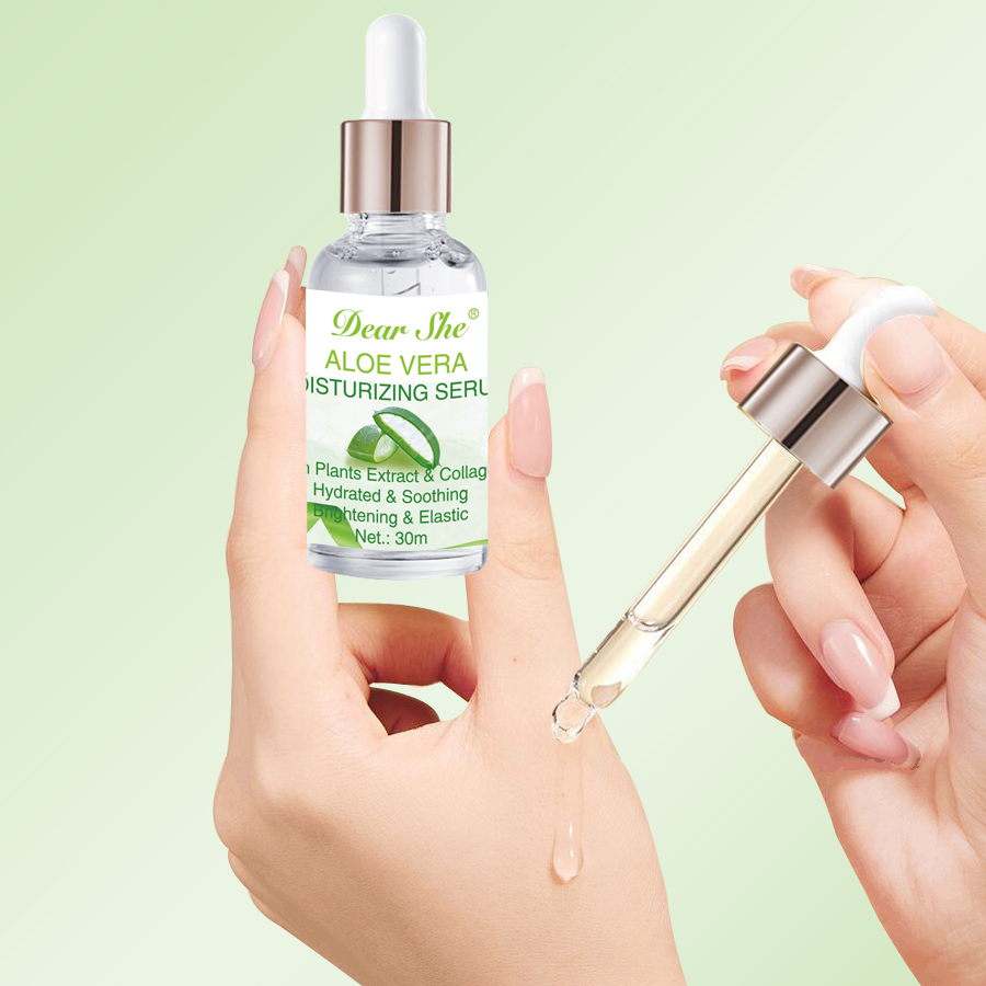 DEAR SHE Aloe Vera Facial Essence Highly Effective Hydrating and Moisturizing Skin Care Water Specification image