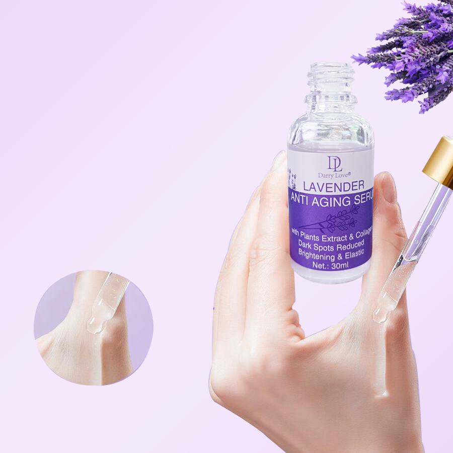 DEAR SHE Lavender Essence Gentle Brightening Skin Moisturizing Skin Essence Application Scenario