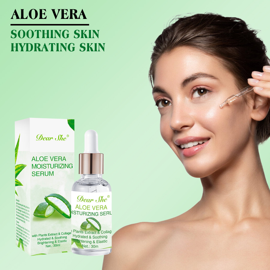 DEAR SHE Aloe Vera Facial Essence Highly Effective Hydrating and Moisturizing Skin Care Water