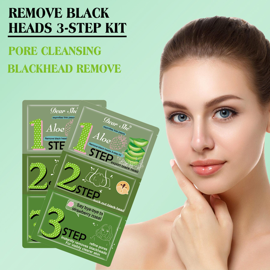 DEAR SHE Aloe Vera Blackhead Nose Mask Deep Cleansing Blackhead Removal Mask Blackhead Killer