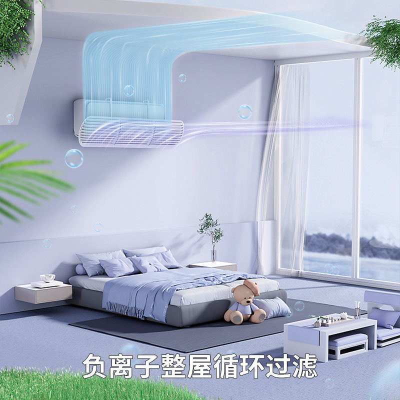 Air conditioner wind deflector, anti-direct blow air outlet baffle, air deflector plate, universal louver for postpartum confinement, household wall-mounted type Specification image
