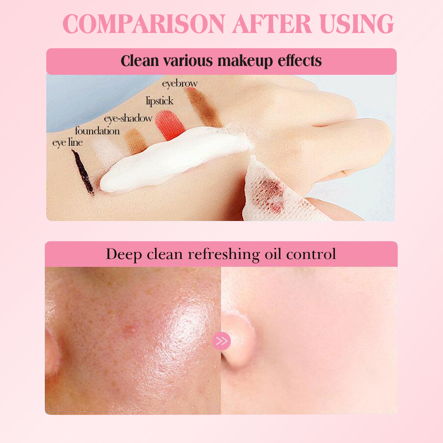 DEAR SHE Rose Essence Cleansing Mousse Foaming Facial Cleanser Cleansing, Hydrating, Moisturizing, Makeup Removal and Cleansing in one Item Picture