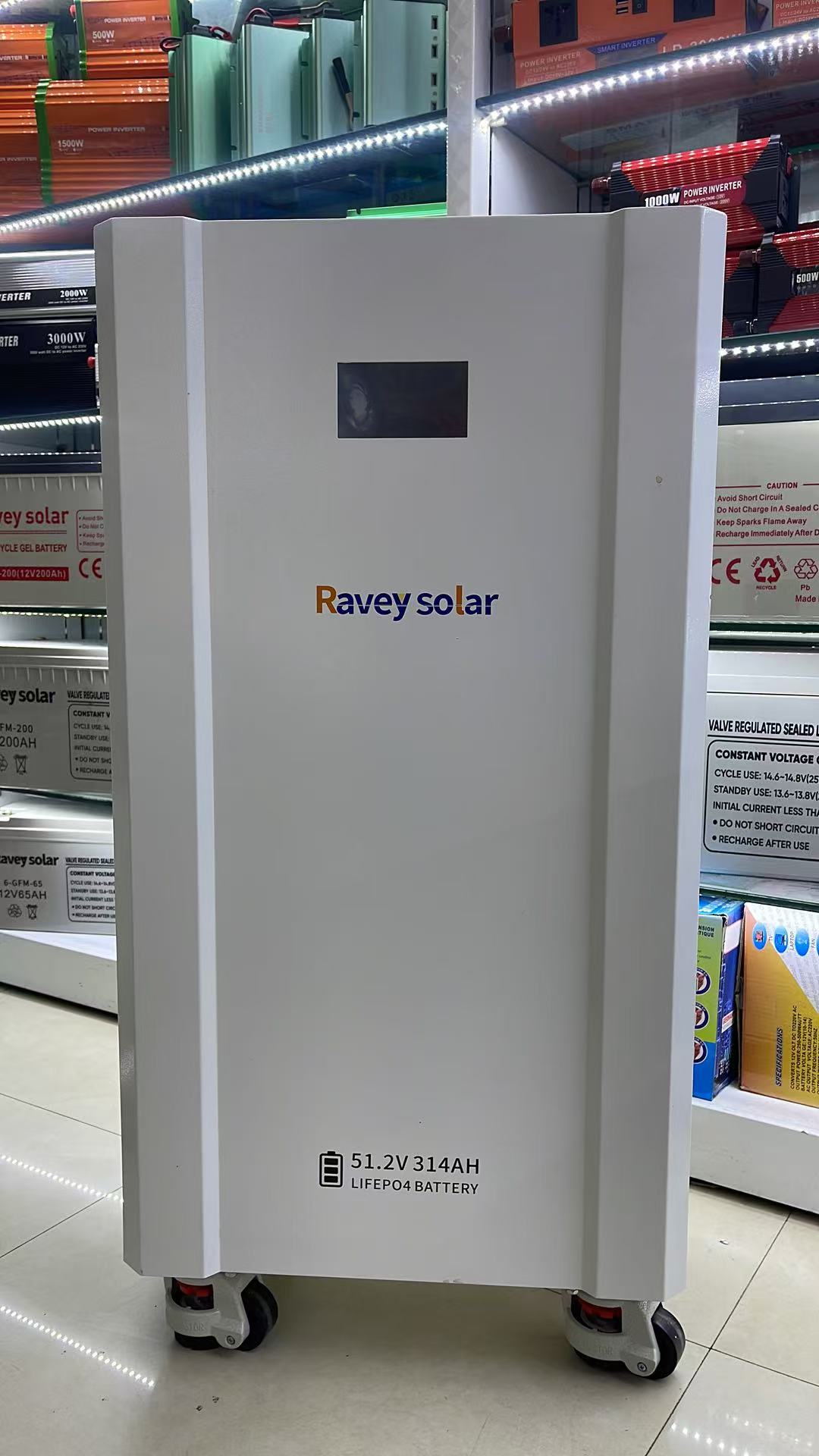 Ravey solar 51.2V 280AH lithium iron phosphate energy storage battery 15kwh lithium battery Item Picture