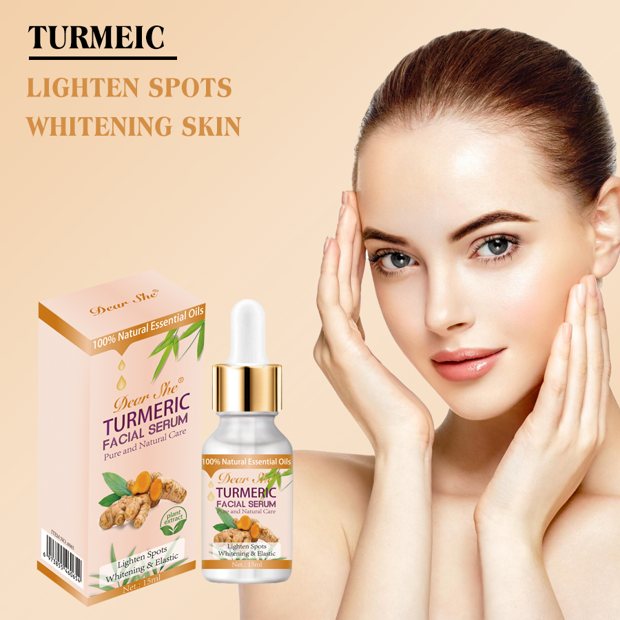 DEAR SHE Turmeric Essence Oil Facial Skin Care Hydrating Moisturizing Oil Factory Direct Sale