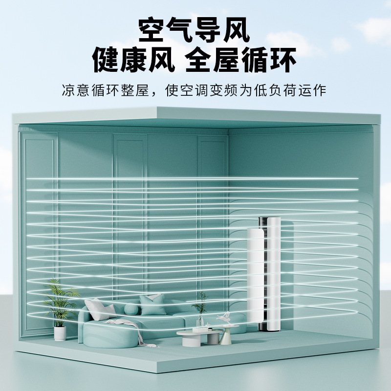 Vertical air conditioner wind shield, cylindrical wind shield to prevent direct blowing, cabinet unit, cabinet-type air outlet baffle, air deflector detail image 6