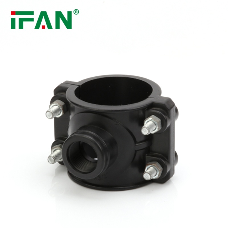 Universal Black PP Pipe Clamp Assembly / Hose Clamp details Picture