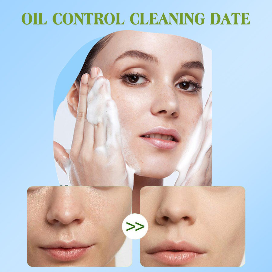 DEAR SHE Factory Cross-border Best-selling Plant Essence Licorice Root Two-in-One Facial Cleanser, Makeup Remover Bubble Facial Cleanser Application Scenario