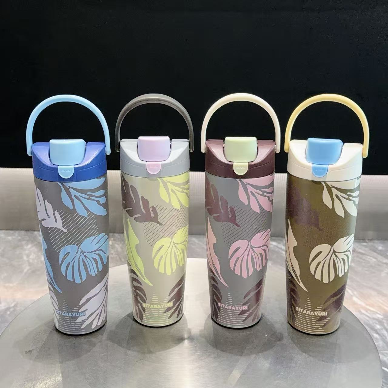 双饮弹盖3D蕉屿集系列900ML