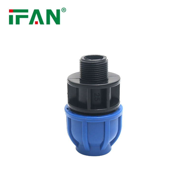 Factory Direct Irrigation Pe Fitting Hdpe Compression Pipe 