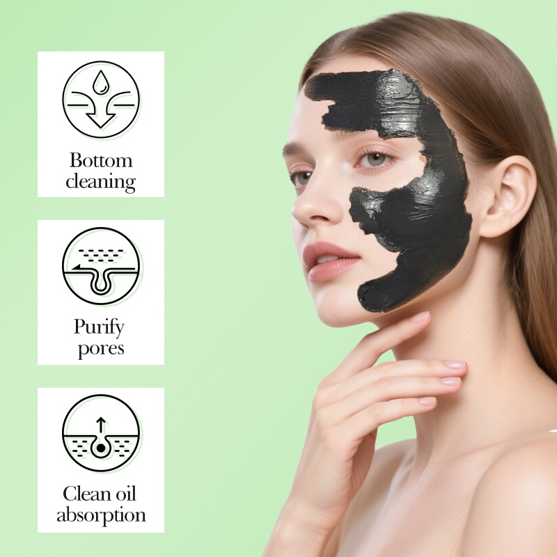 Dear She Cucumber Blackhead Removal Mask Peel-off Blackhead Removal and Acne Removal Black Mask Factory Direct Sale Specification image