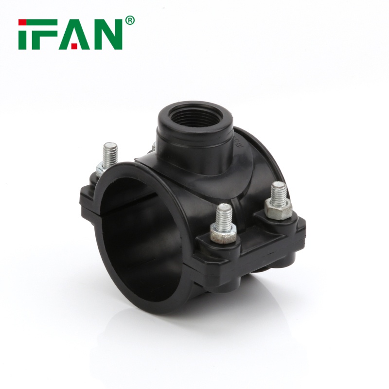 Universal Black PP Pipe Clamp Assembly / Hose Clamp Item Picture