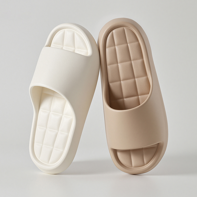 New foreign trade comfortable home slippers with a feeling of stepping on feces, couple EVA all-season versatile comfortable indoor shoes, worn on the outside of beach slippers Specification image