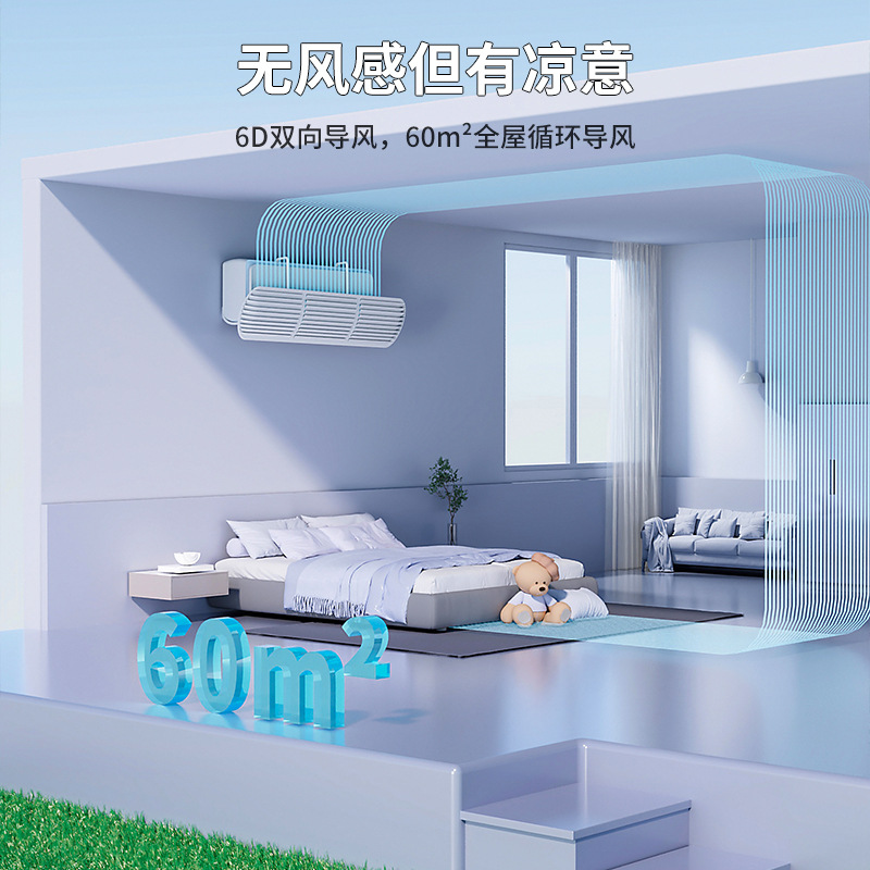 Air conditioner wind deflector, anti-direct blow air outlet baffle, air deflector plate, universal louver for postpartum confinement, household wall-mounted type detail image 5