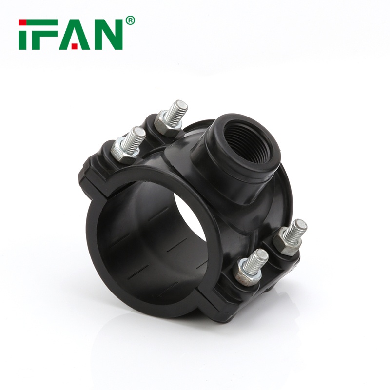 Universal Black PP Pipe Clamp Assembly / Hose Clamp Specification image