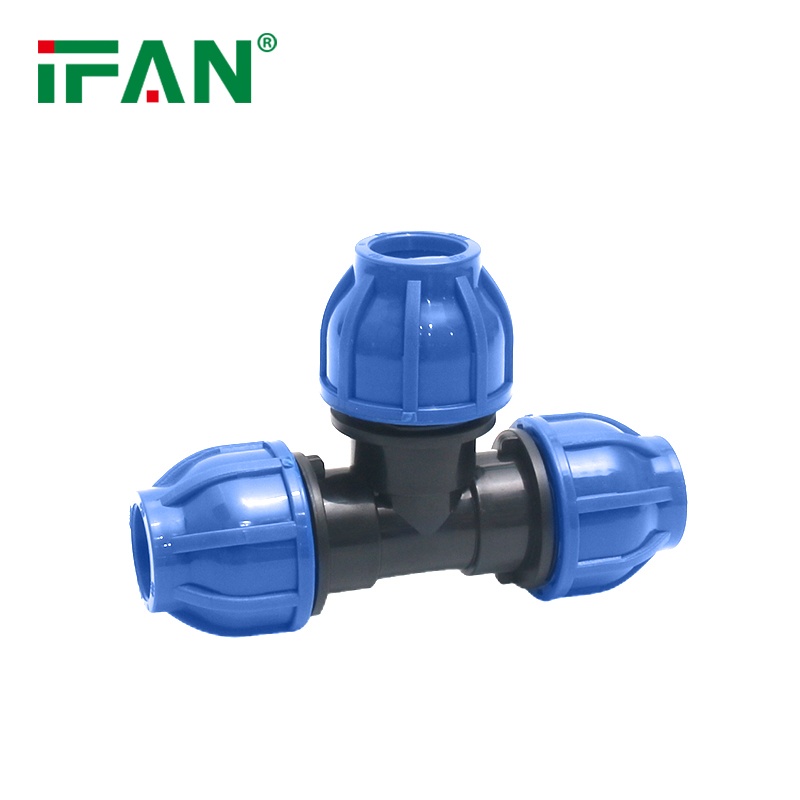 IFAN PP T-type Quick-connect Tee Fittings for Agricultural 