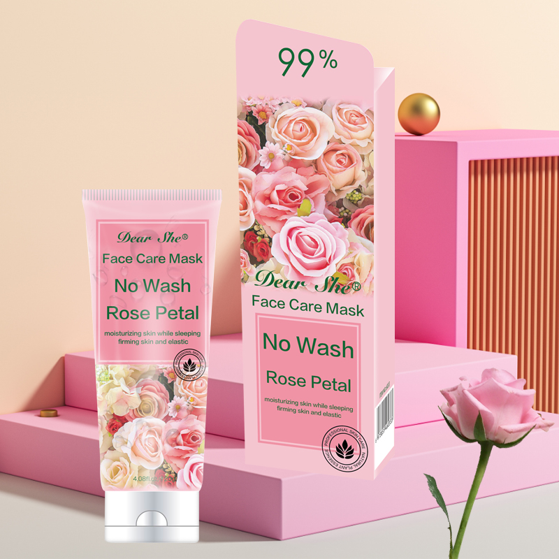 Dear She Rose Leave-in Sleeping Mask Cream Hydrating Moisturizing Mask Cross-border Exclusive Supply Factory Customizable details Picture