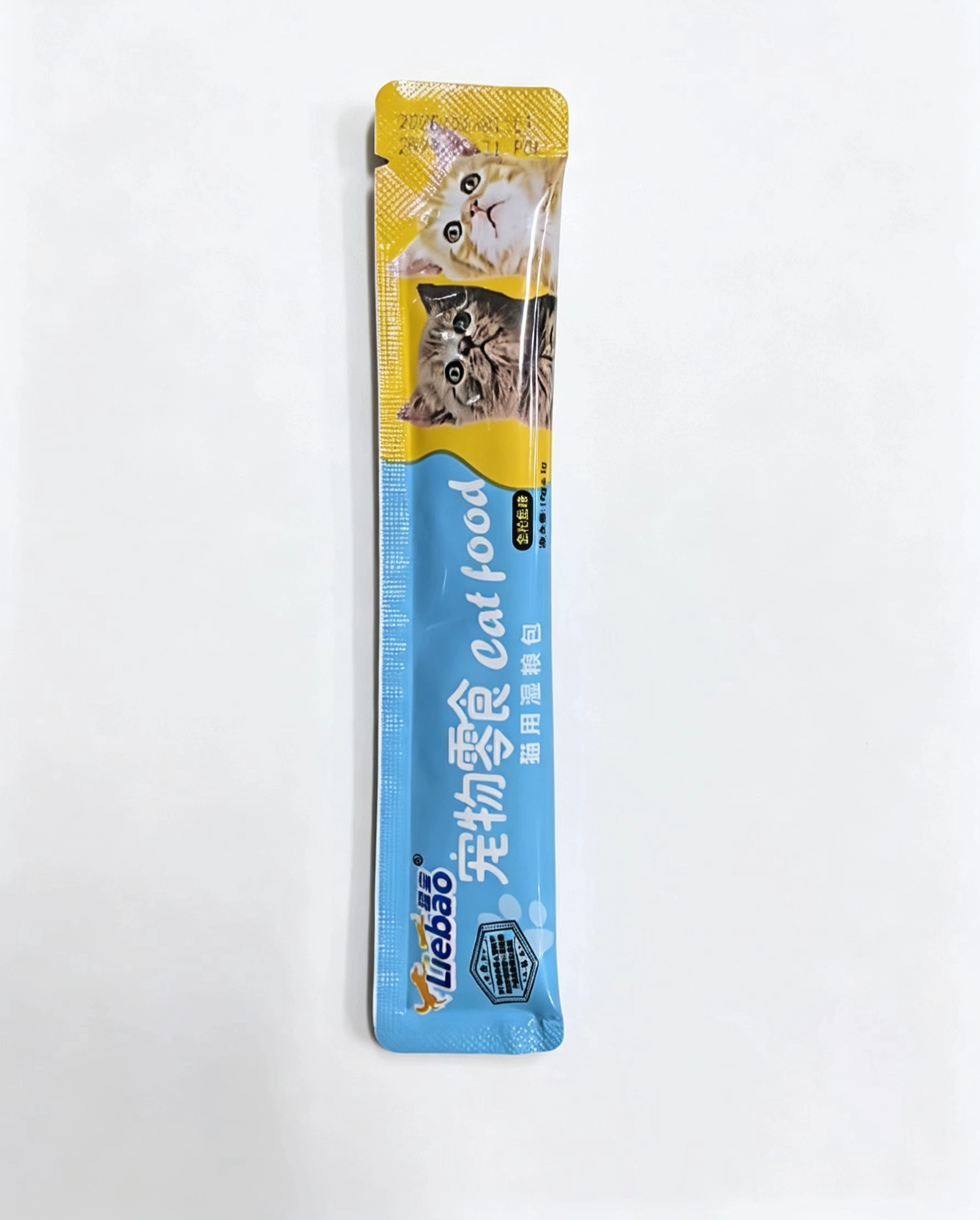Factory direct delivery cat snacks, high-meat main food, cat strips, nutritious pet wet food, chicken, cod, tuna, three-flavor cat snack bars, pet food Item Picture