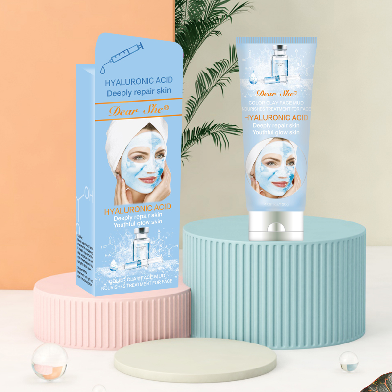 DEAR SHE Hyaluronic Acid Hydrating Sleep Mask for Export Exclusive Supply, Hydrating and brightening, Factory direct supply 120g details Picture