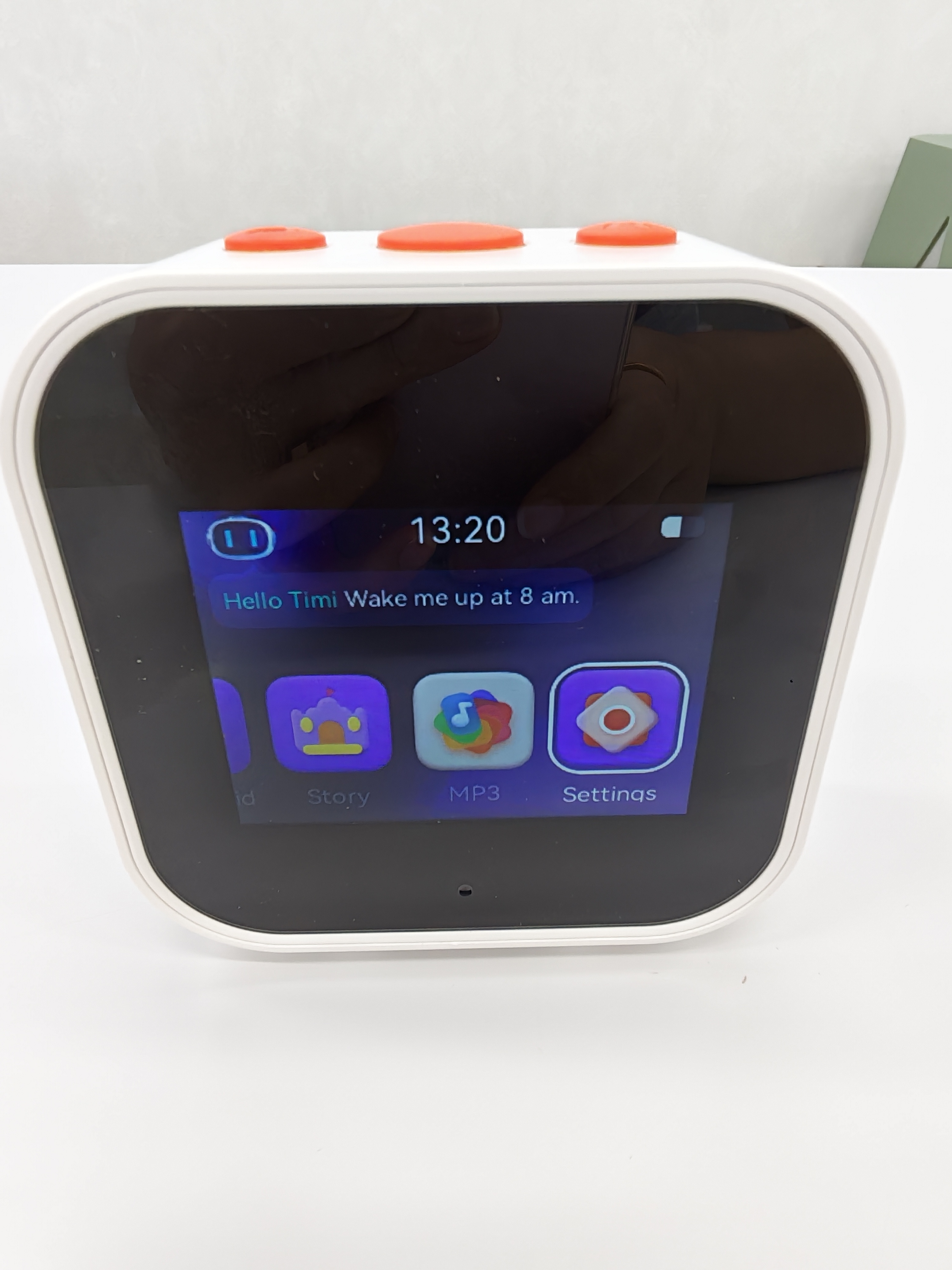 Ai time manager, touchscreen intelligent voice alarm clock, synchronized teaching materials, voice interaction, Ai large model, WiFi network connection, multi-country translation, oral practice, story music details Picture