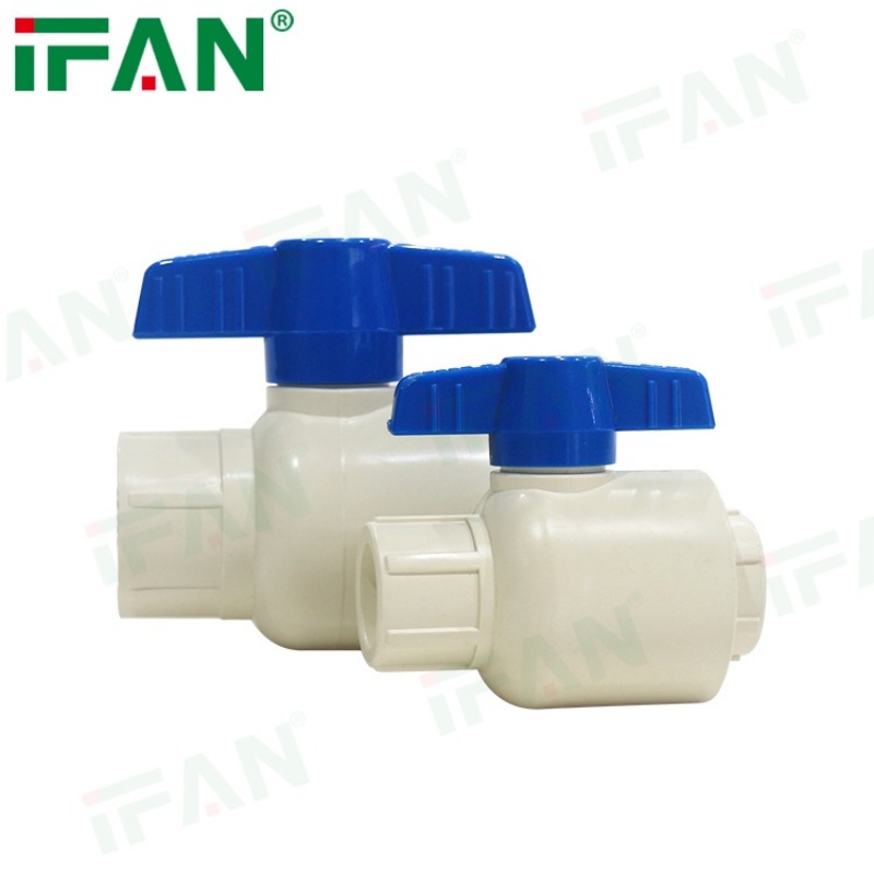 IFAN Durable Plastic White CPVC Union Ball Valve Item Picture