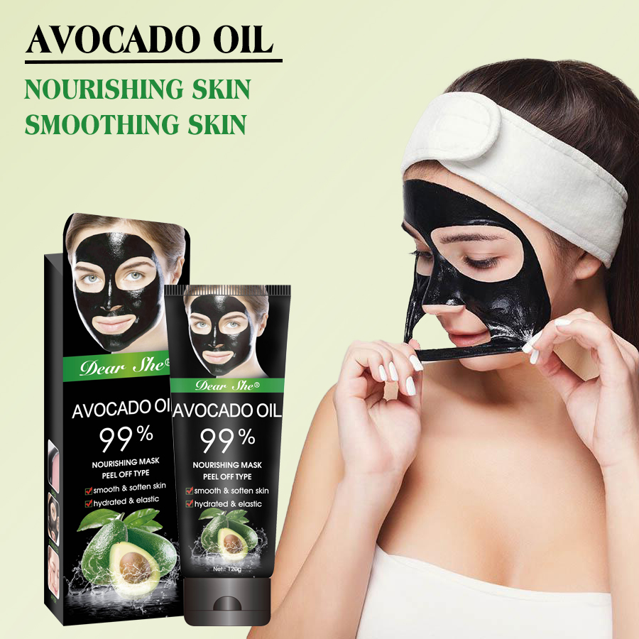 DEAR SHE Avocado Blackhead Mask Gentle Application Blackhead Mask Wholesale Discount