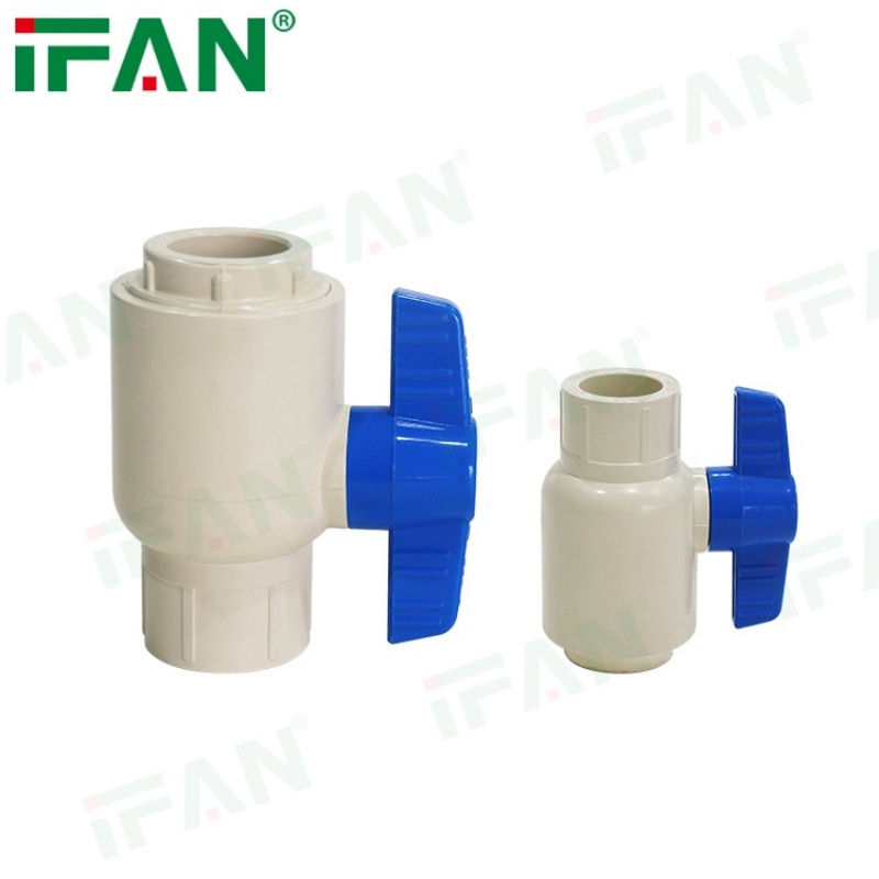 IFAN Durable Plastic White CPVC Union Ball Valve Application Scenario