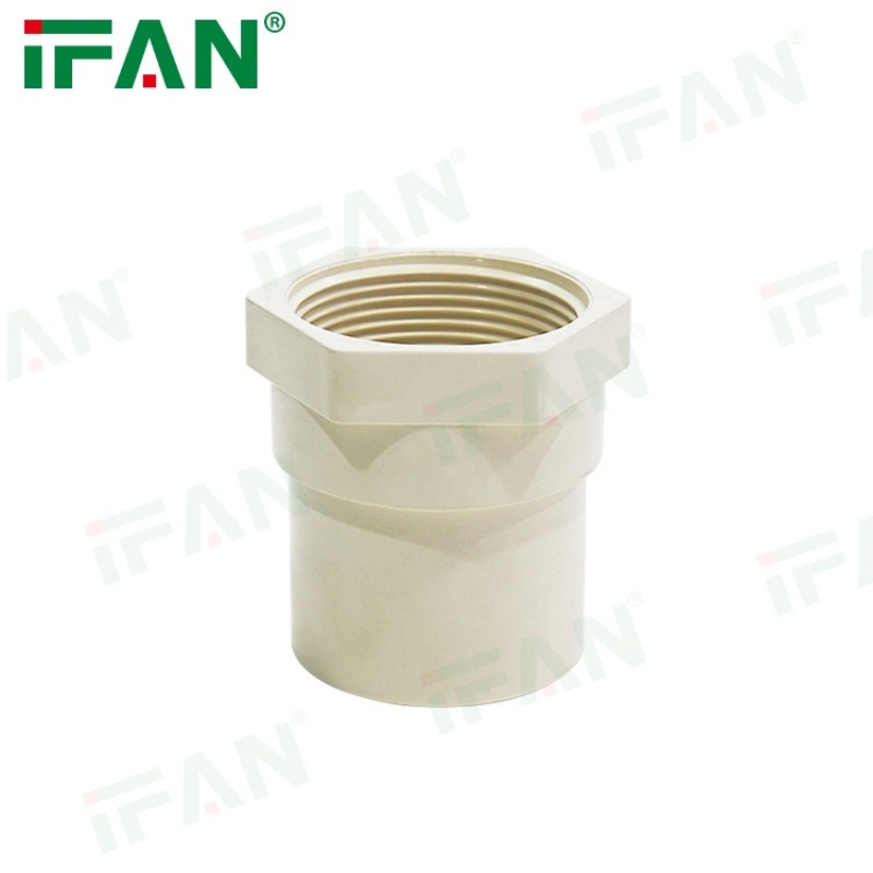 IFAN 1/2"-2" Beige Female Thread Socket CPVC Pipe Fittings