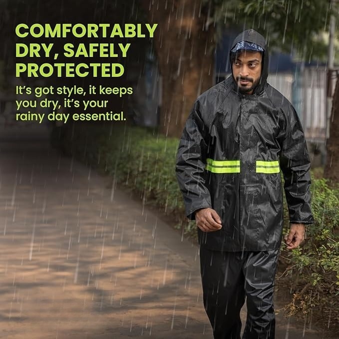 Raincoat and rain pants two-piece set, full-body riding motorcycle, cross-border foreign trade protection, thickened wholesale, waterproof raincoat and rain pants two-piece set, full-body riding motorcycle, cross-border foreign trade protection, thickened wholesale, waterproof detail image 6