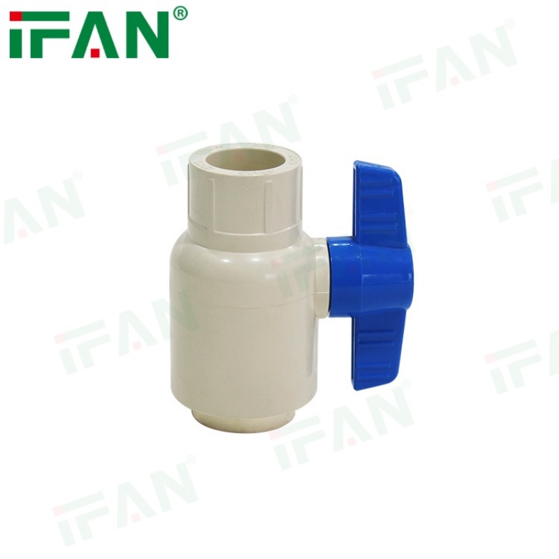 IFAN Durable Plastic White CPVC Union Ball Valve Specification image