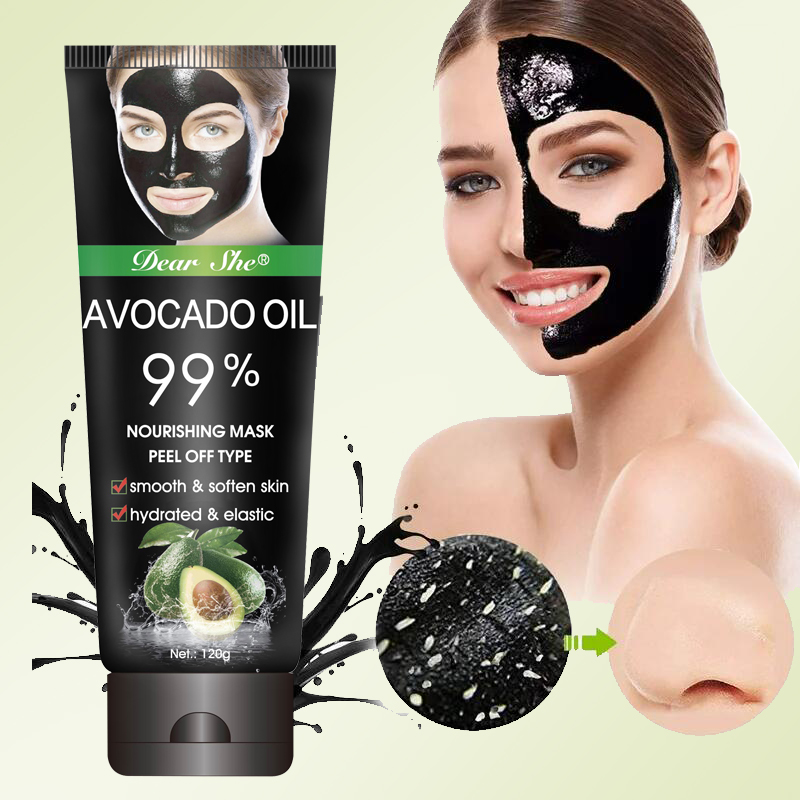 DEAR SHE Avocado Blackhead Mask Gentle Application Blackhead Mask Wholesale Discount Specification image